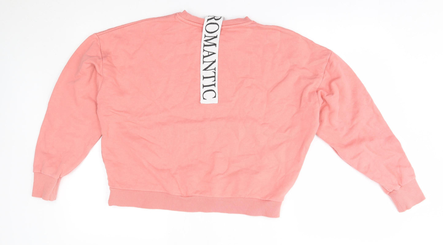 Topshop Womens Pink   Pullover Jumper Size 6
