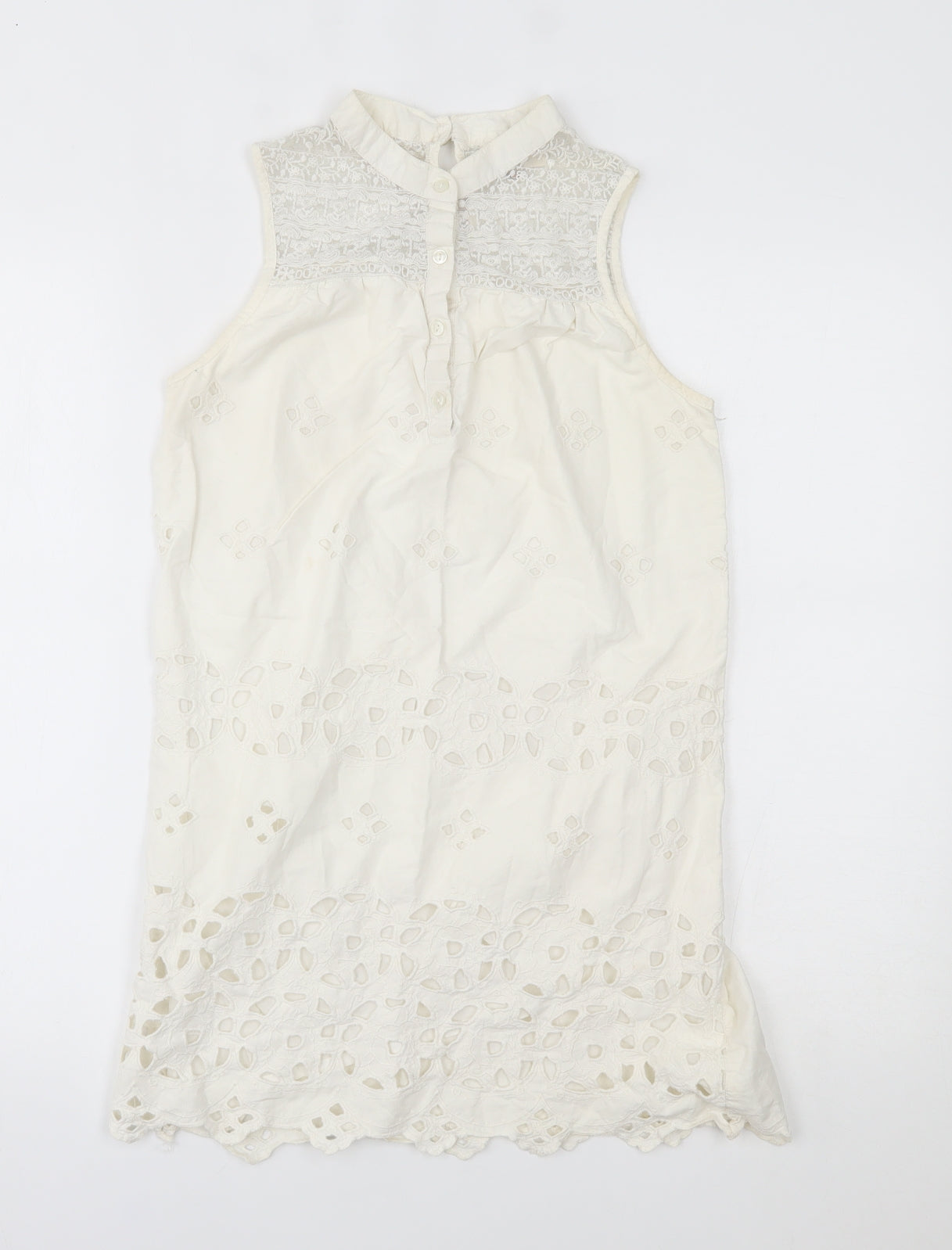 chelsea girl Womens White   Basic Blouse Size 8