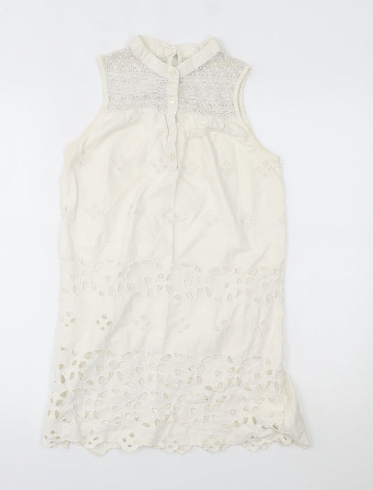 chelsea girl Womens White   Basic Blouse Size 8