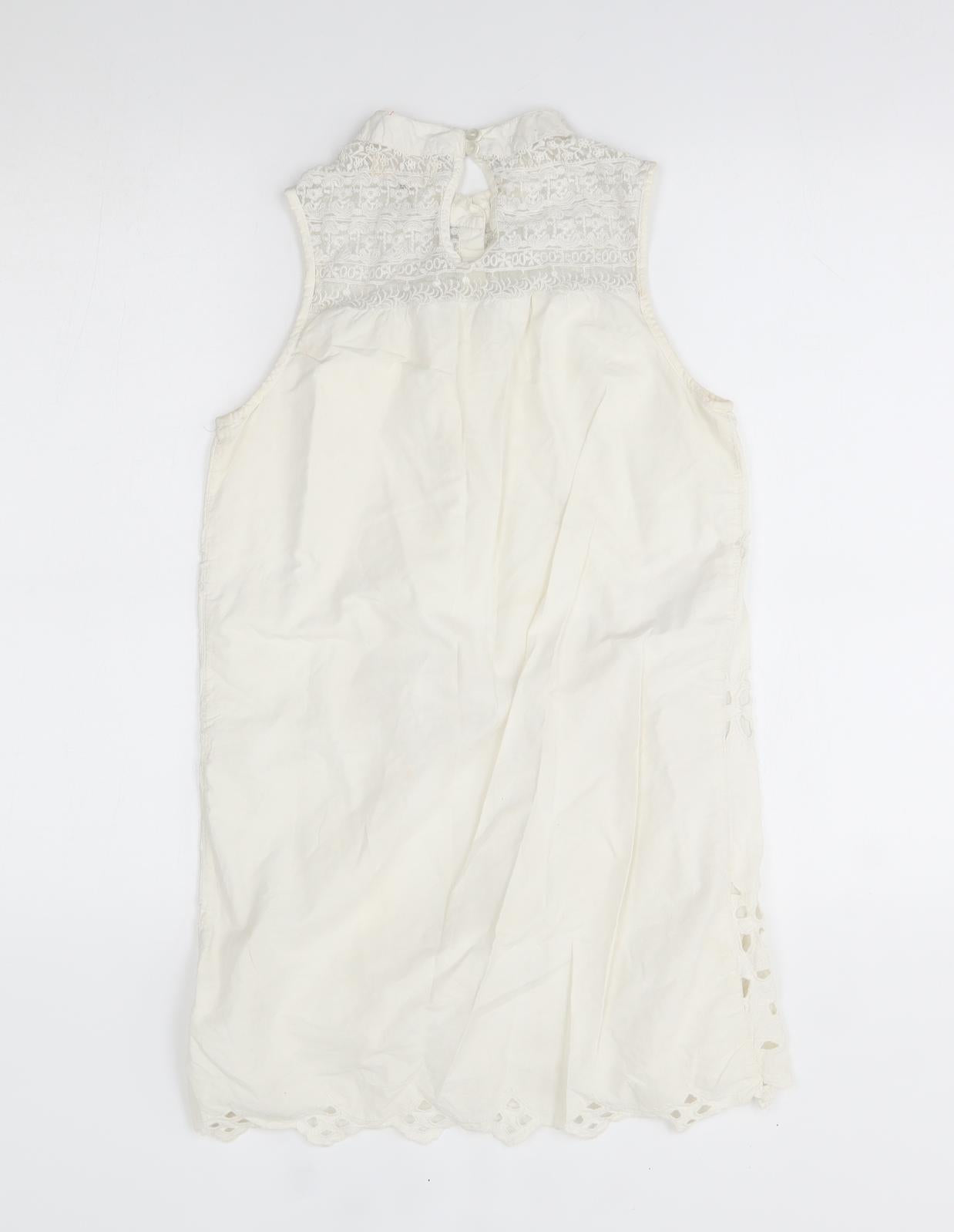 chelsea girl Womens White   Basic Blouse Size 8