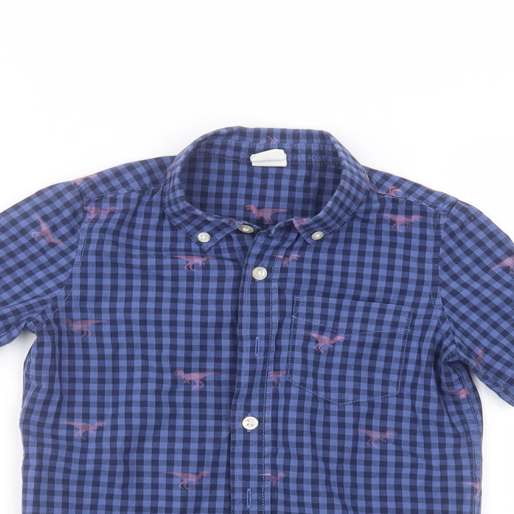 Gap Boys Blue   Basic Button-Up Size 4 Years