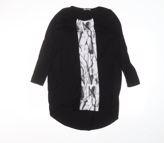 Eden rock Womens Black   Basic T-Shirt Size XS