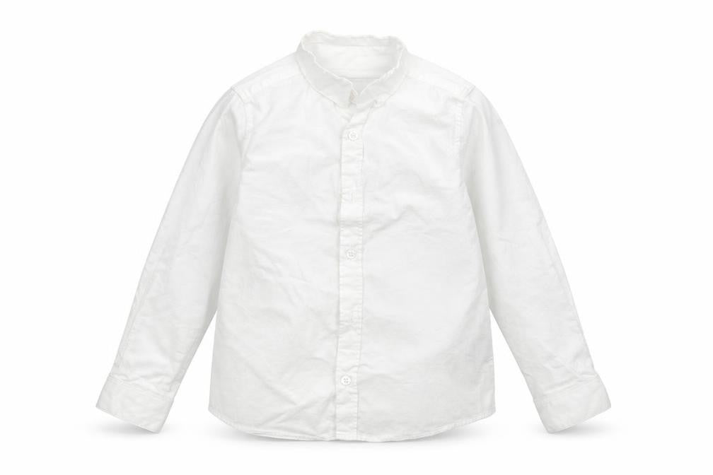 Marks and Spencer Girls White   Basic Button-Up Size 3-4 Years
