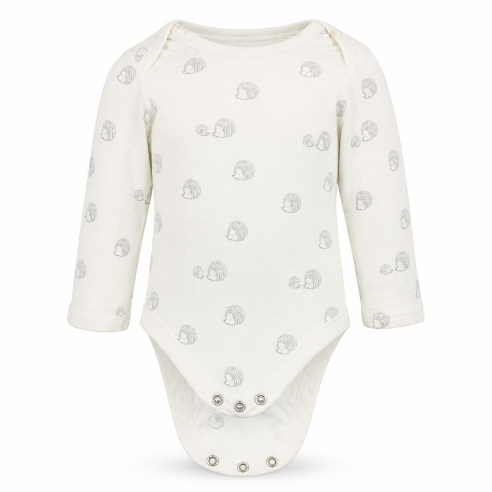 M&S Baby White Animal Print  Babygrow One-Piece Size 0-3 Months