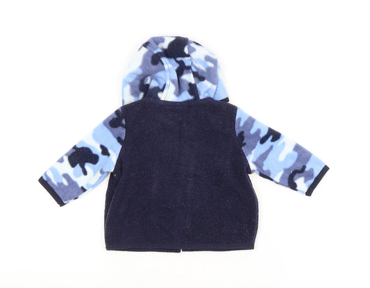 Gap Baby Blue Camouflage  Basic Jacket Jacket Size 0-3 Months