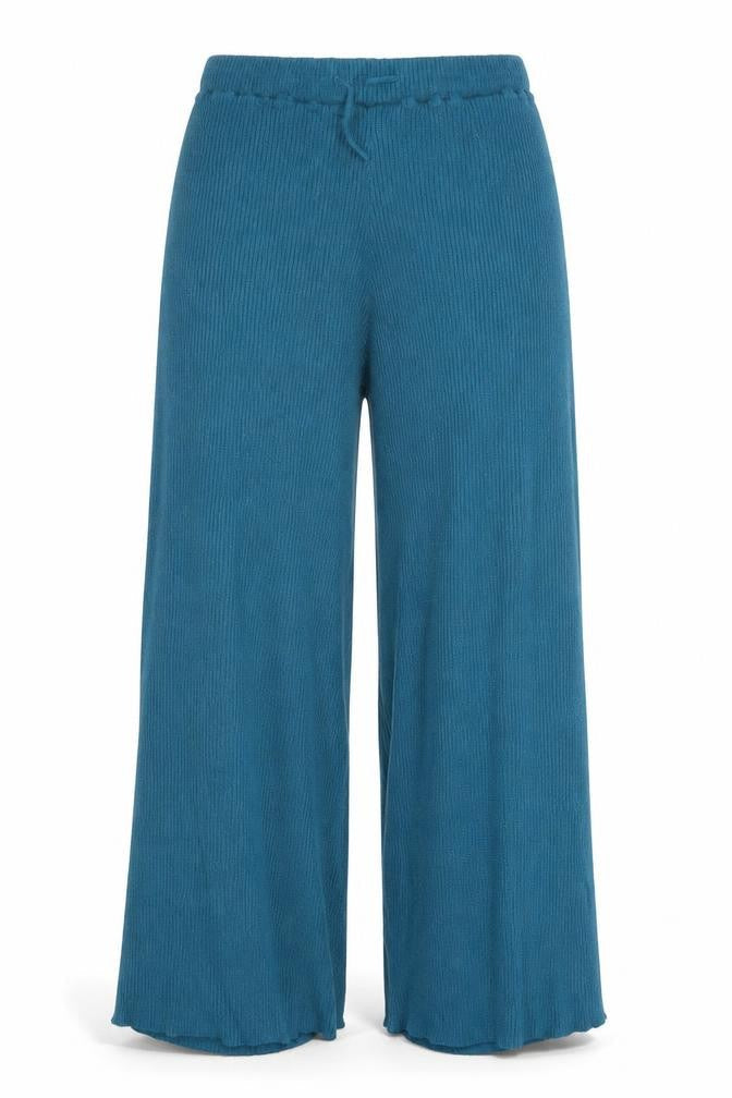 PRETTYLITTLETHING Womens Blue   Sweatpants Trousers Size 12 L24 in
