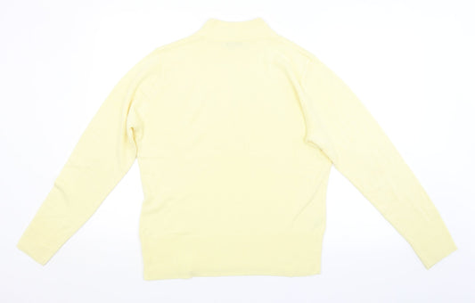 Papaya Womens Yellow   Pullover Jumper Size 14