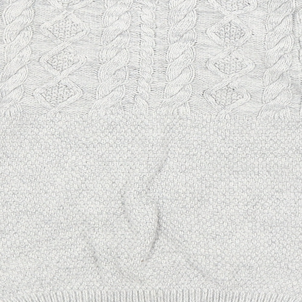 F&F Baby Grey Argyle/Diamond  Pullover Jumper Size 9-12 Months
