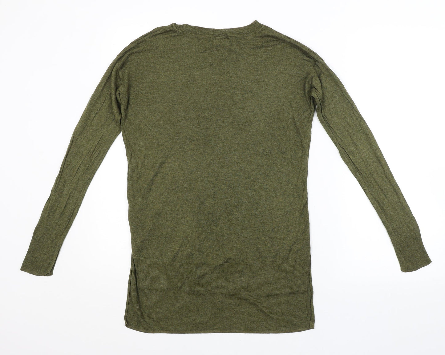 H&M Womens Green   Pullover Jumper Size S