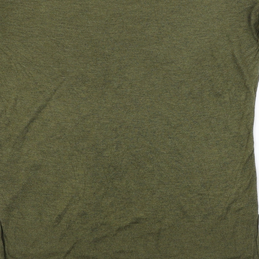 H&M Womens Green   Pullover Jumper Size S