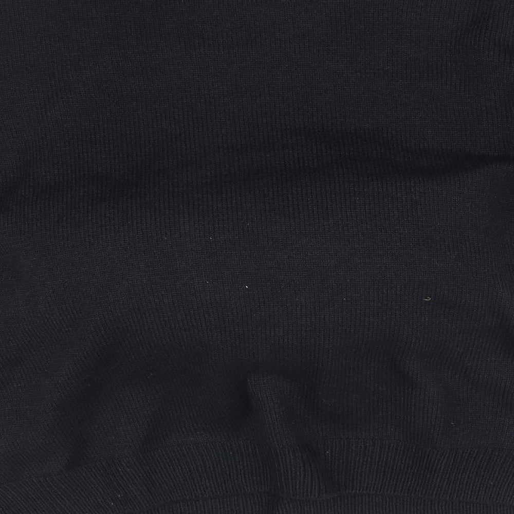 Cedar Wood State Mens Black Polka Dot  Pullover Sweatshirt Size L  - CHRISTMAS