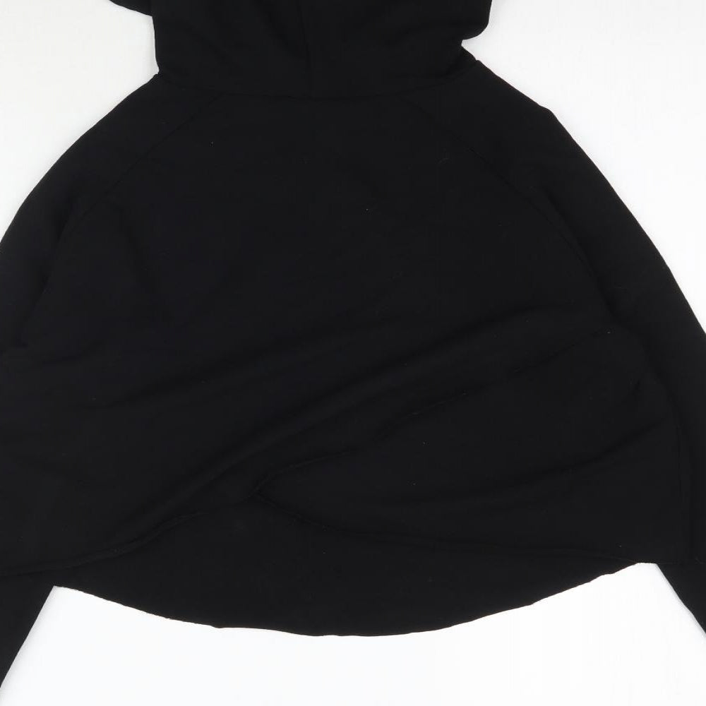 Just Cool Womens Black   Pullover Hoodie Size XS