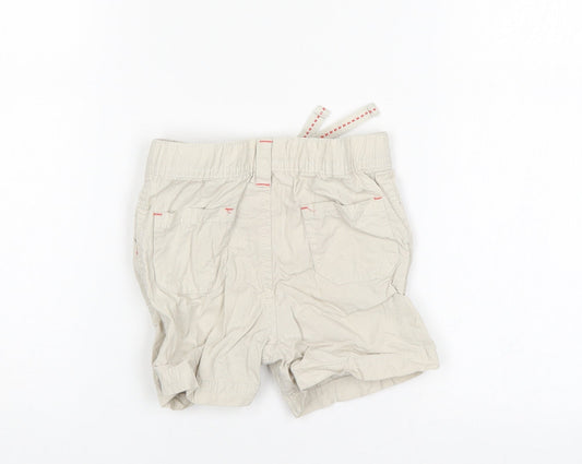 M&Co Boys Ivory   Cropped Trousers Size 12-18 Months