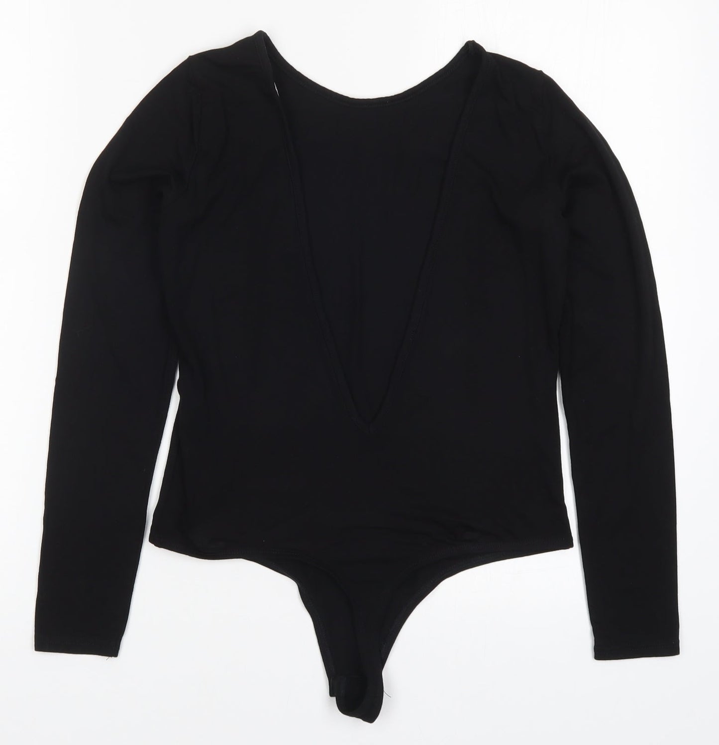 ASOS Womens Black   Bodysuit One-Piece Size 10