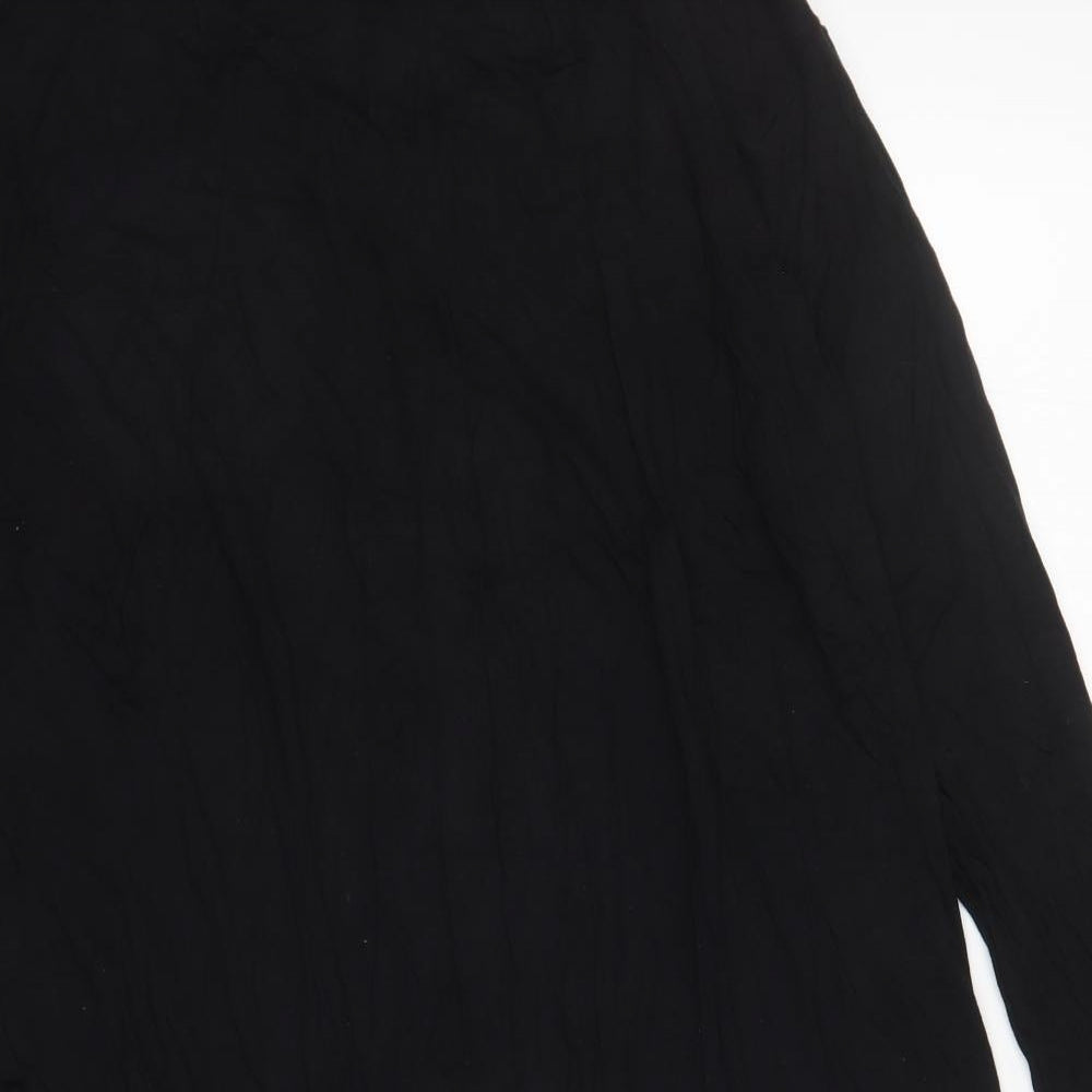 Blossom Womens Black   Basic T-Shirt Size S  - Pom Pom