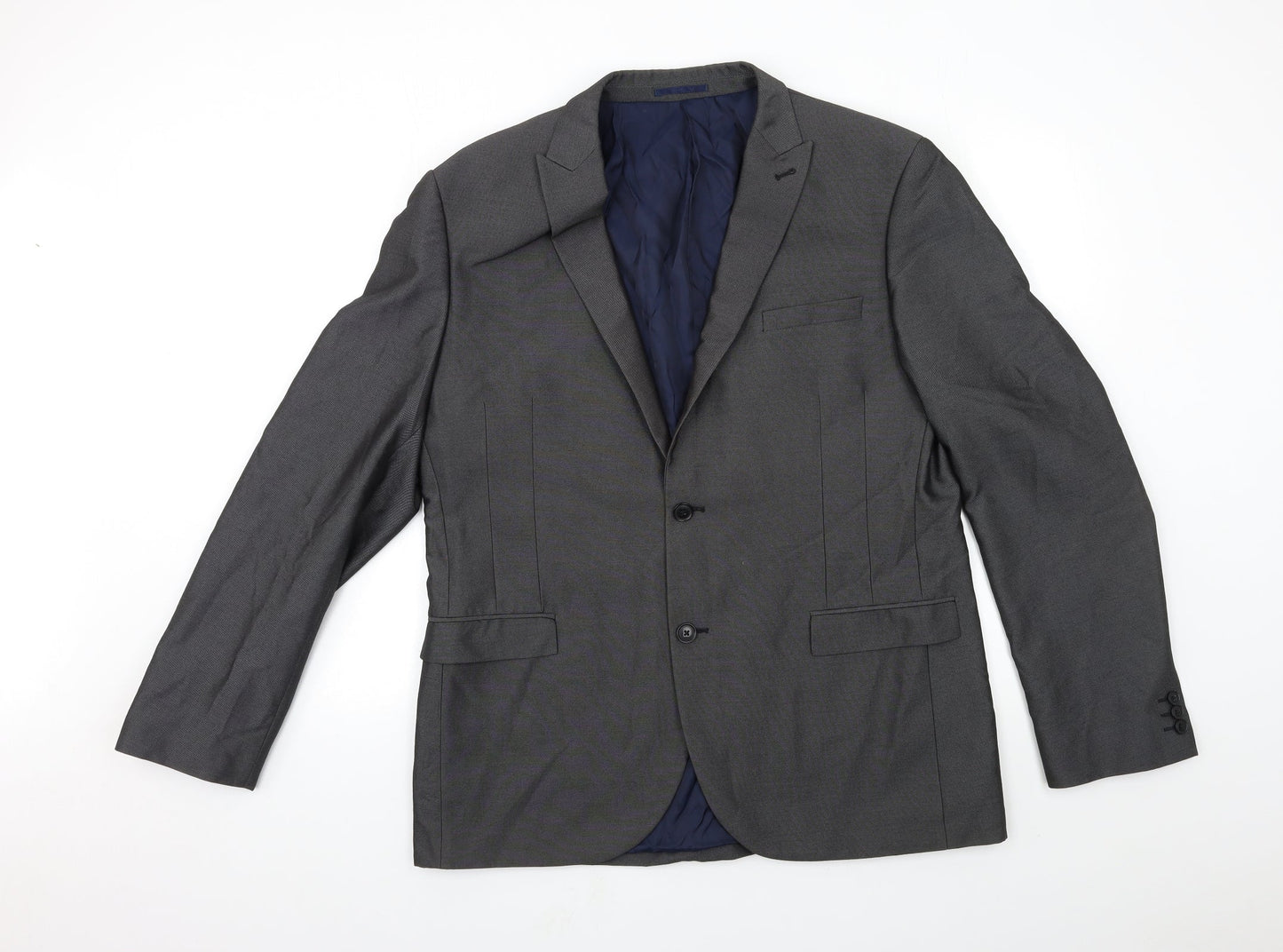 NEXT Mens Grey   Jacket Suit Jacket Size 44