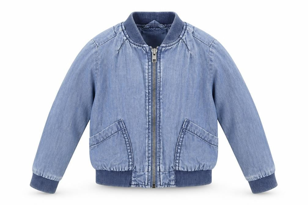 Next Girls Blue   Bomber Jacket Jacket Size 5 Years