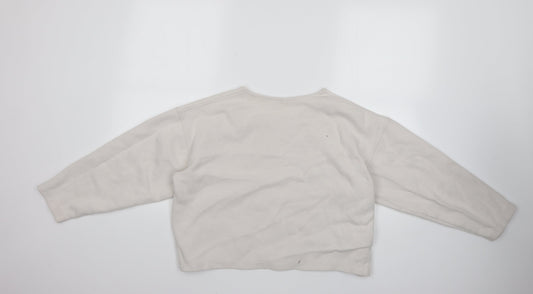 Preworn Womens White   Pullover Jumper Size S