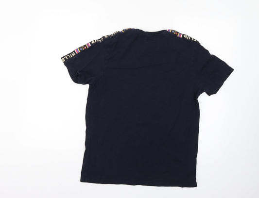 Topman Mens Blue    T-Shirt Size S
