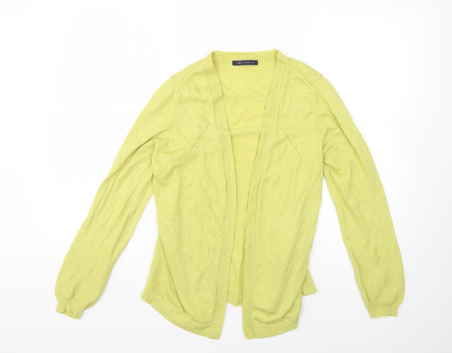 Marks and Spencer Womens Green   Cardigan Jumper Size 8