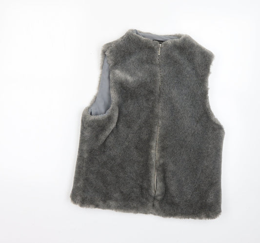 b c clothing Womens Grey   Gilet Coat Size L