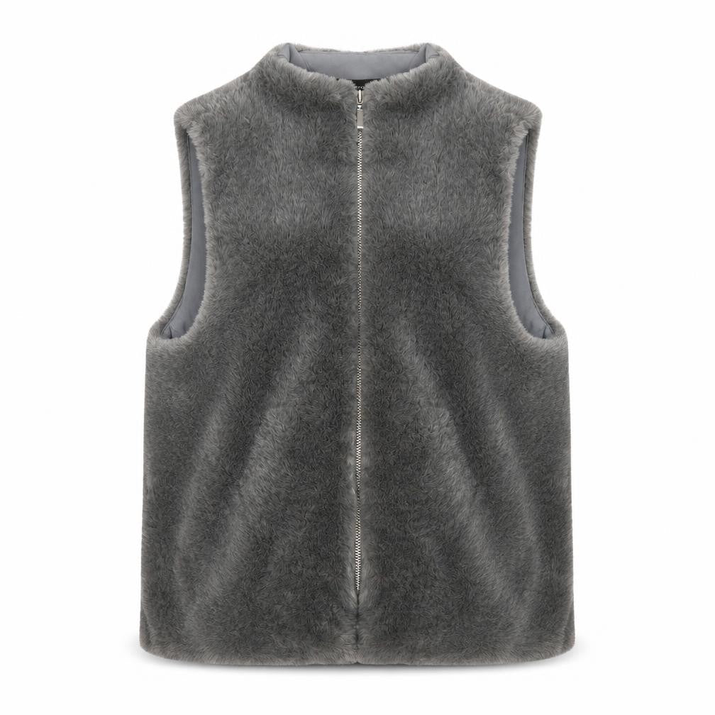b c clothing Womens Grey   Gilet Coat Size L