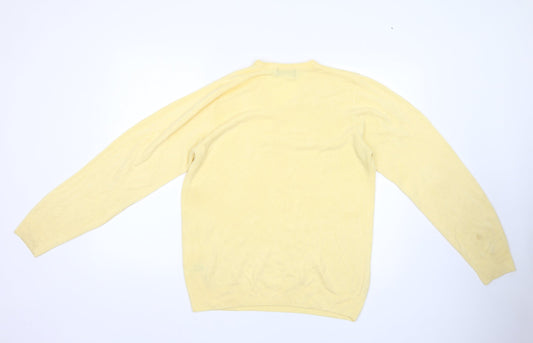 Marks and Spencer Womens Yellow   Pullover Jumper Size M