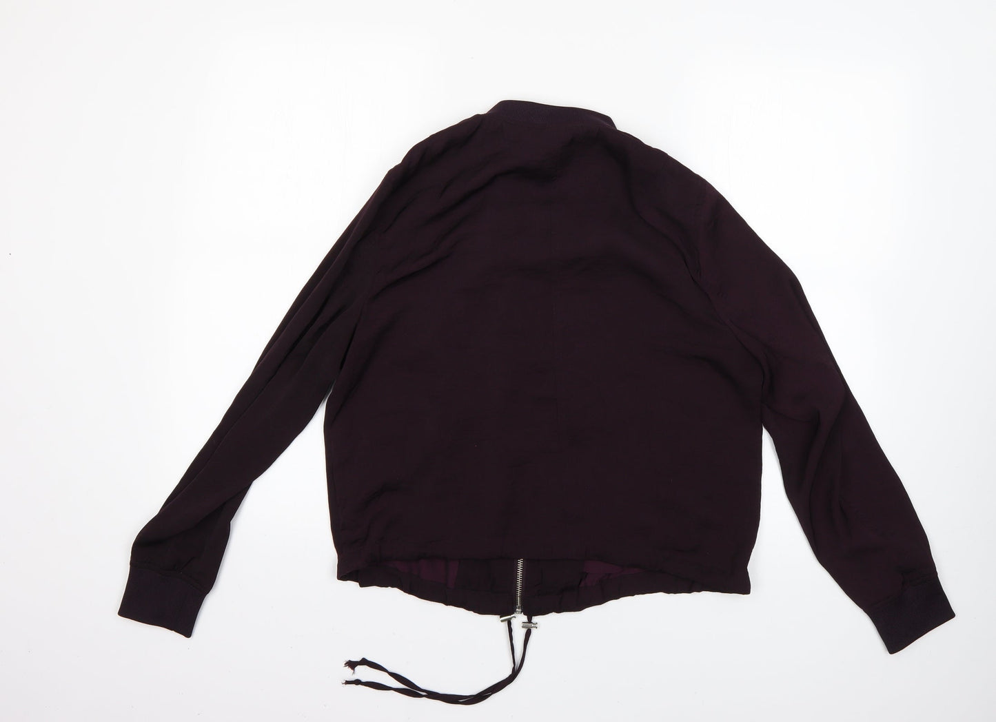 H&M Womens Purple   Jacket Coat Size 14