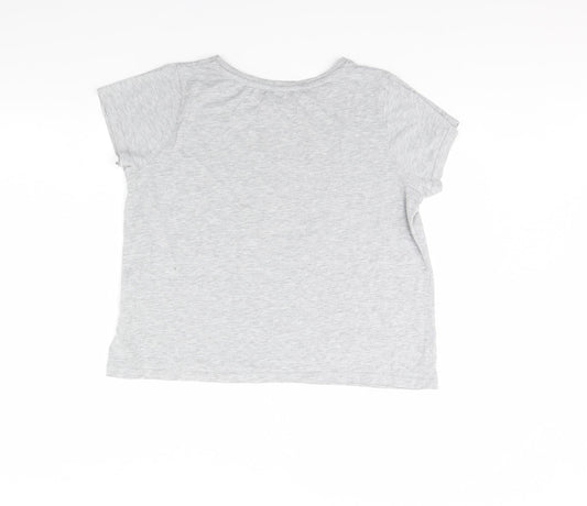 Disney Womens Grey   Basic T-Shirt Size 18