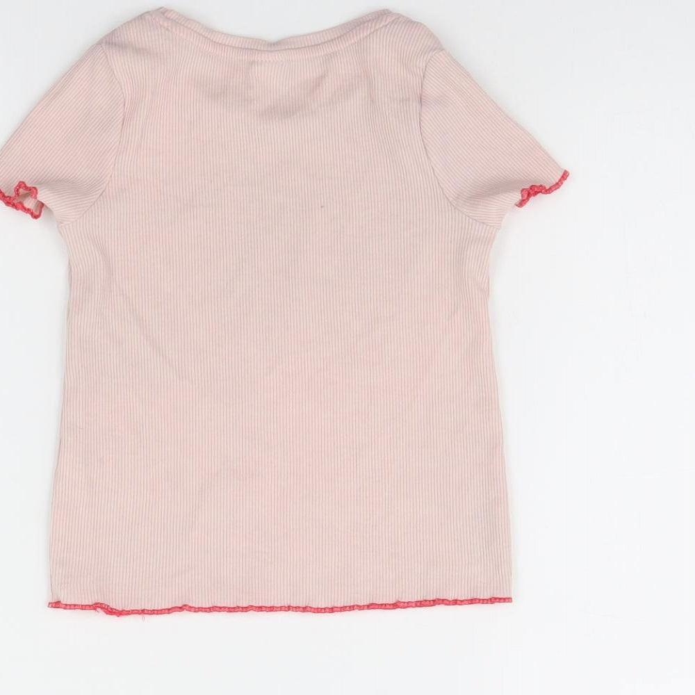 TU Girls Pink   Basic T-Shirt Size 2 Years