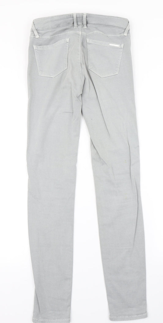 Tramarossa Womens Grey  Denim Skinny Jeans Size 26 in L30 in
