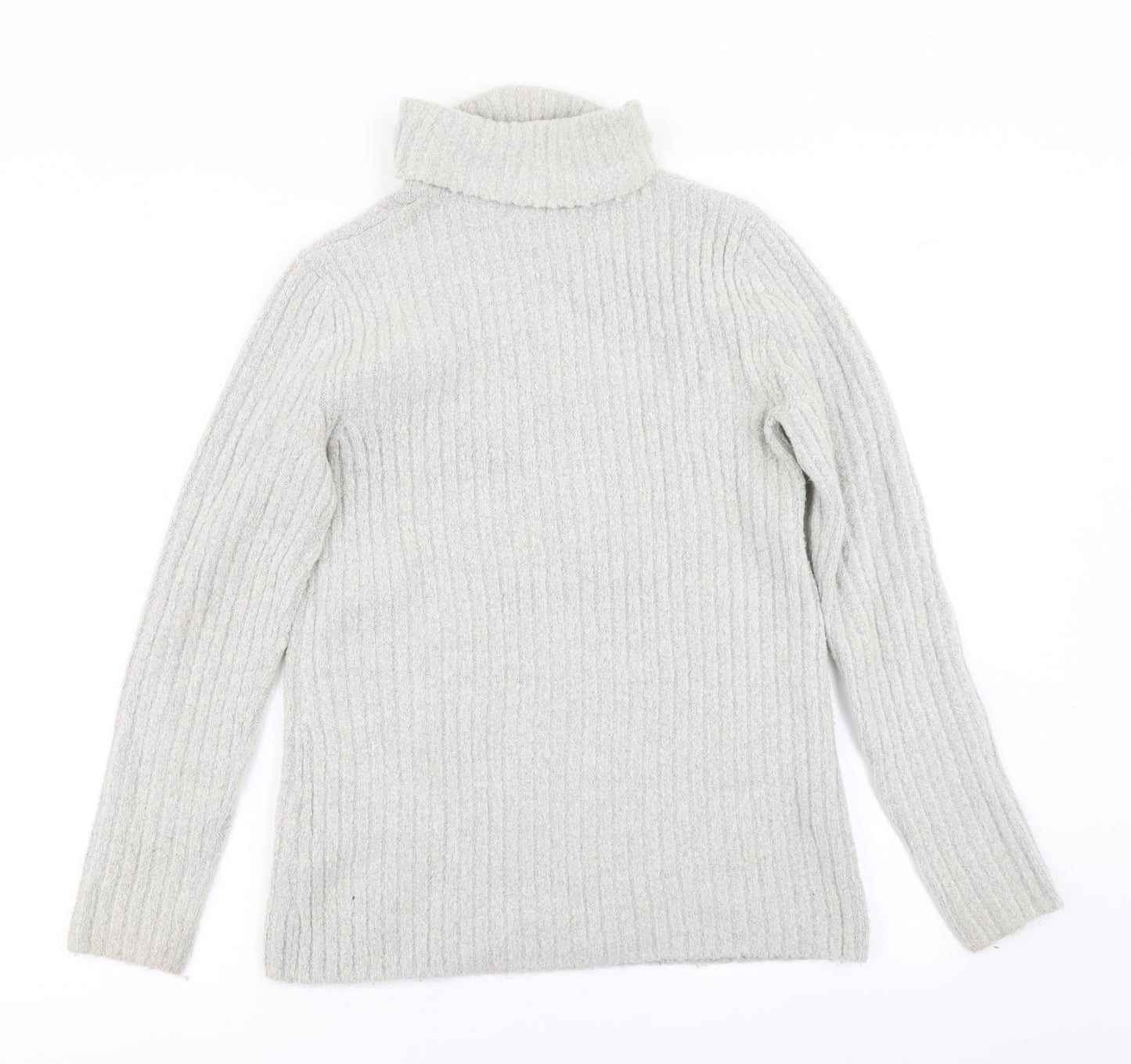 Papaya Womens Grey  Knit Pullover Jumper Size M