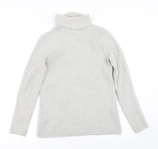Papaya Womens Grey  Knit Pullover Jumper Size M