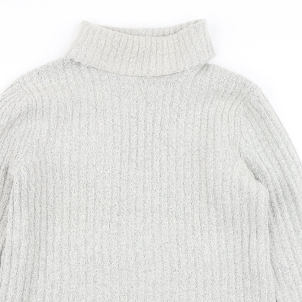 Papaya Womens Grey  Knit Pullover Jumper Size M