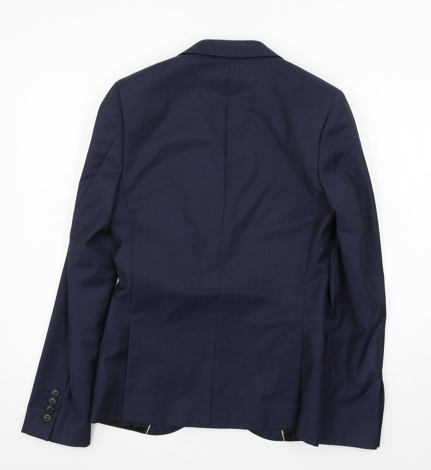Topman Mens Blue   Jacket Suit Jacket Size S