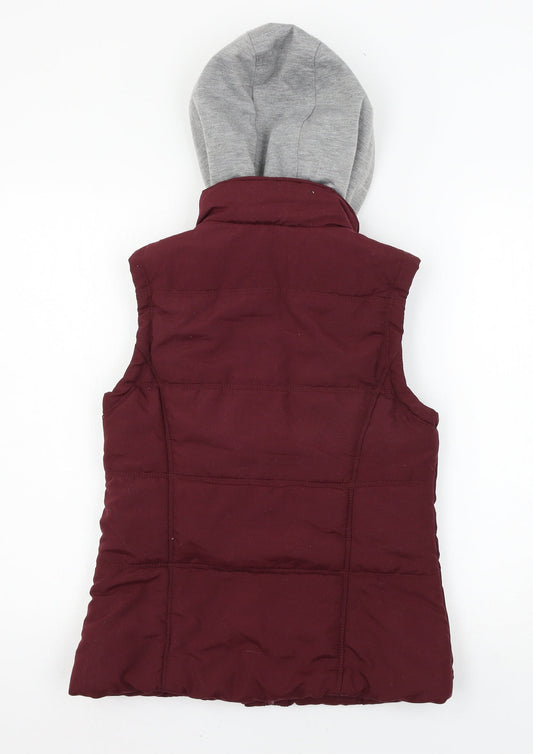 New Look Womens Purple   Gilet Jacket Size 10
