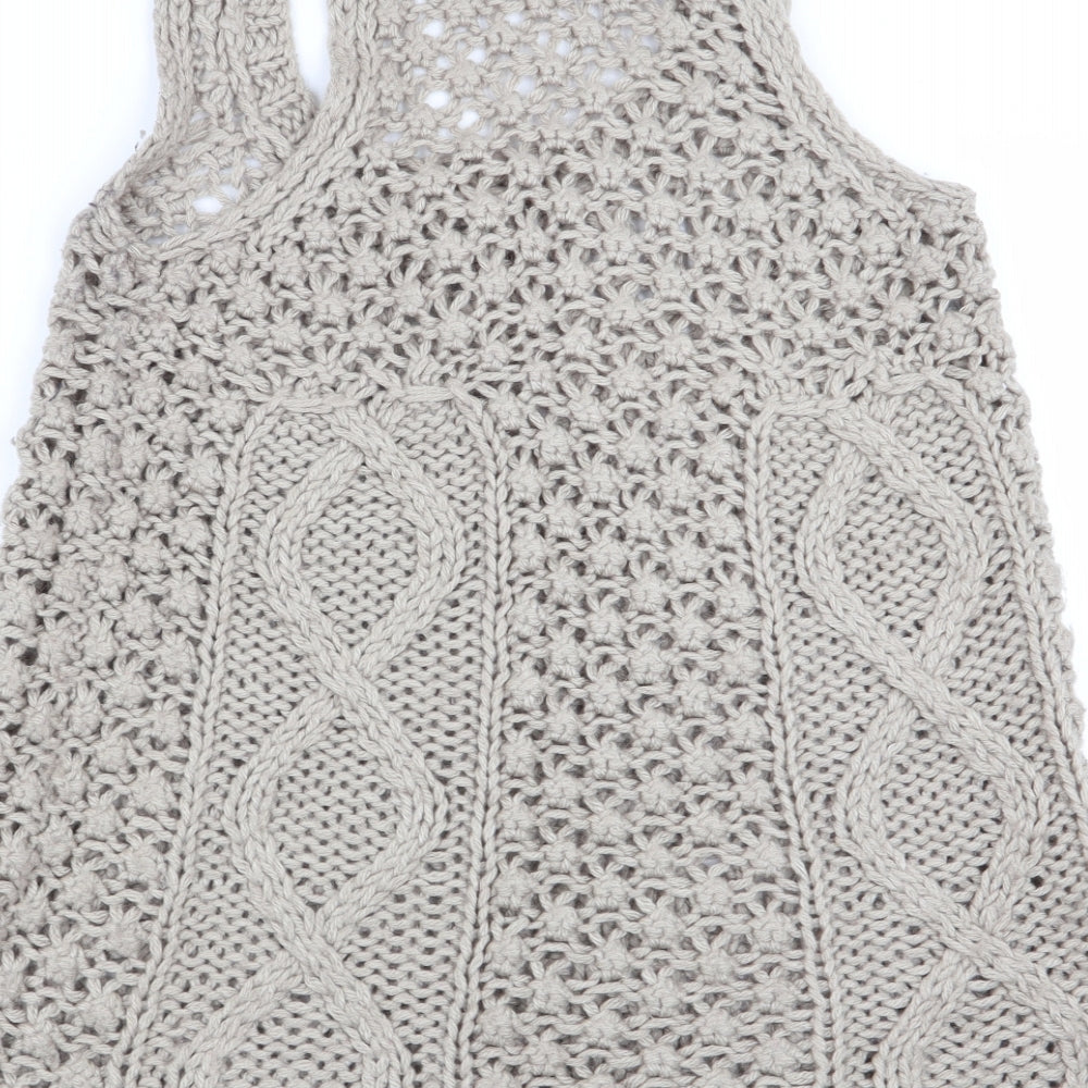 AX Paris Womens Beige   Pullover Jumper Size M