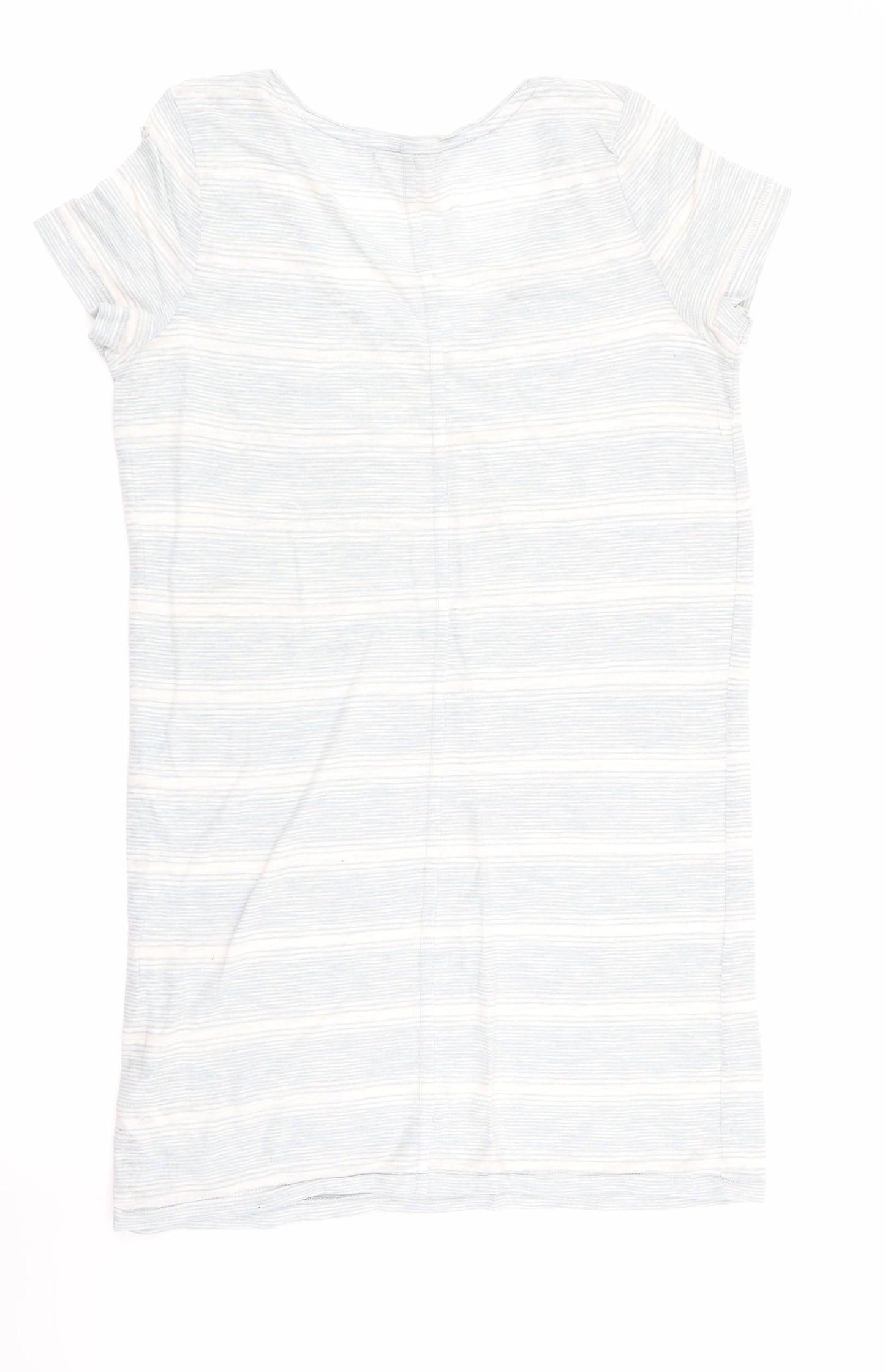 NEXT Womens Multicoloured Striped  Basic T-Shirt Size 10