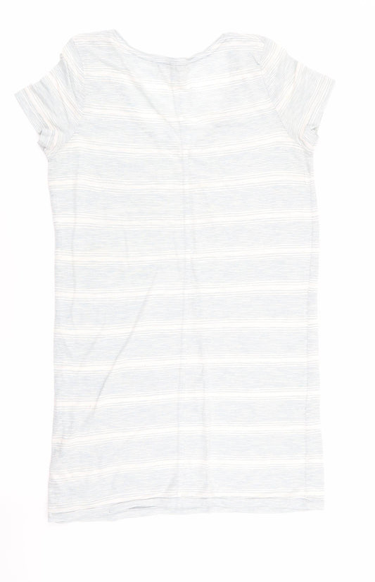 NEXT Womens Multicoloured Striped  Basic T-Shirt Size 10