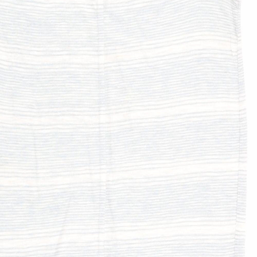 NEXT Womens Multicoloured Striped  Basic T-Shirt Size 10