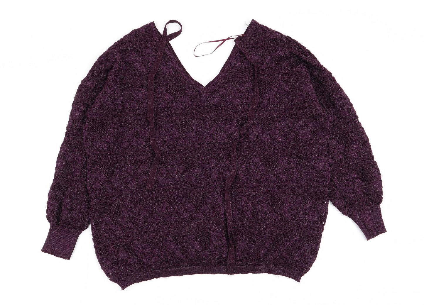 NEXT Womens Purple   Pullover Jumper Size 14