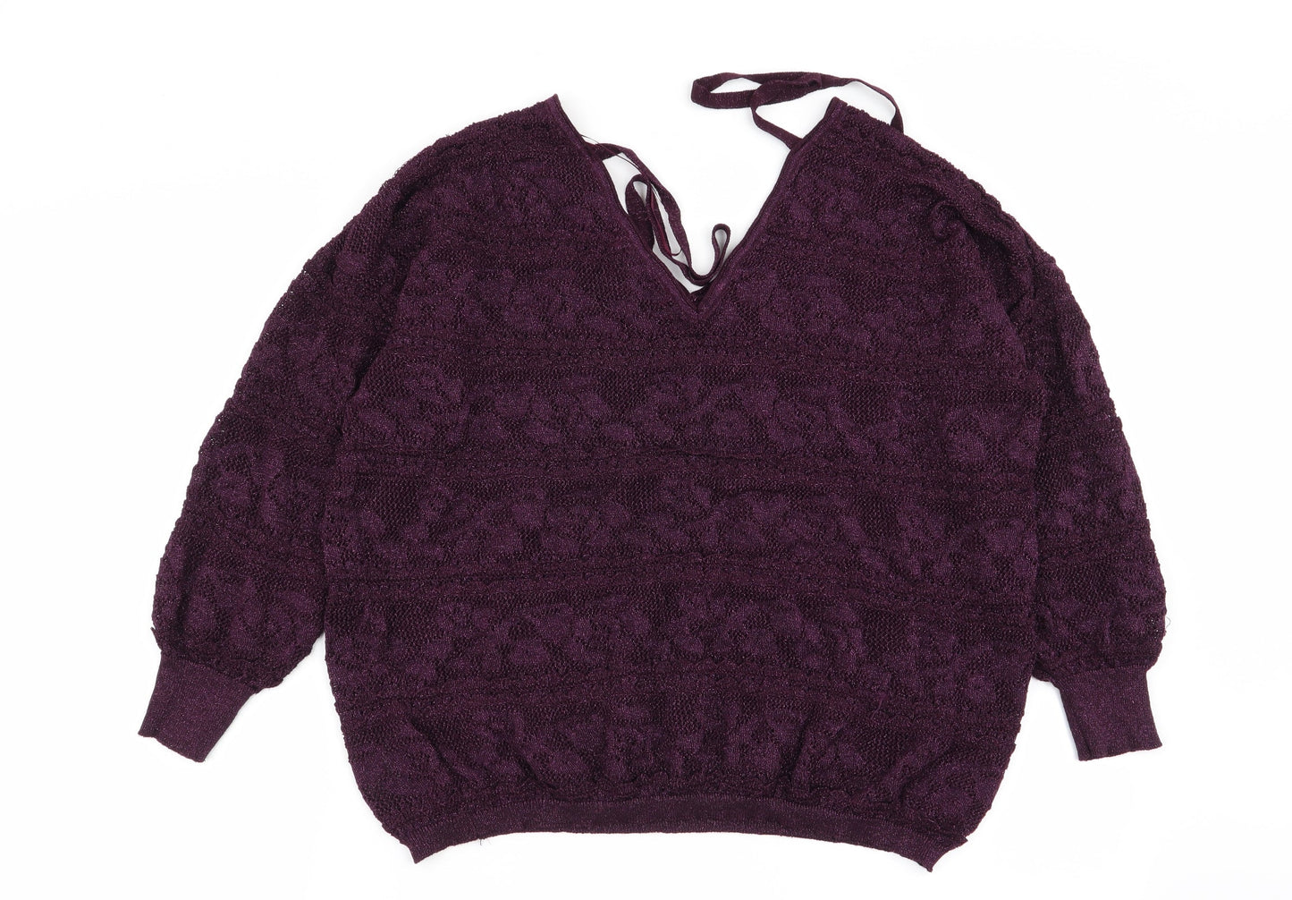 NEXT Womens Purple   Pullover Jumper Size 14