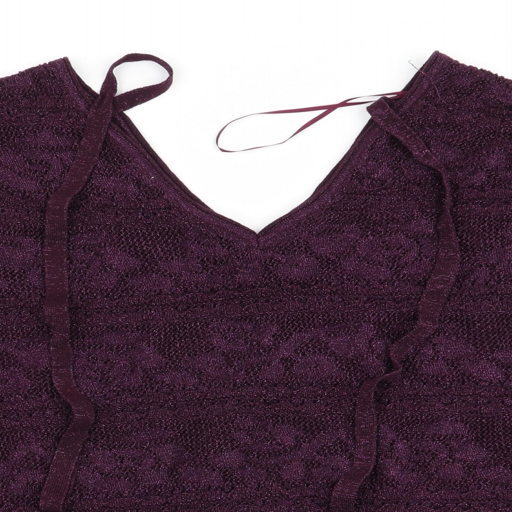 NEXT Womens Purple   Pullover Jumper Size 14