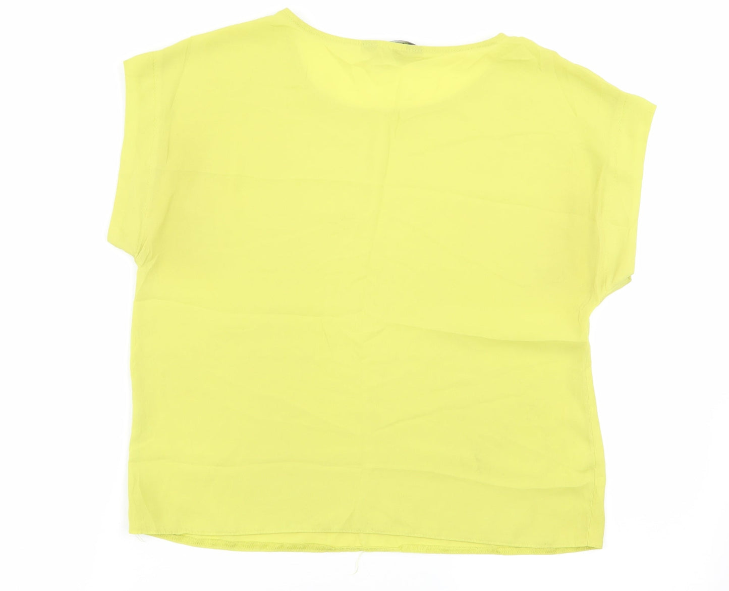 New Look Womens Green   Basic Blouse Size 8