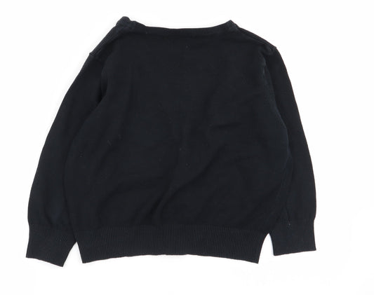 evie Womens Black   Cardigan Jumper Size 14