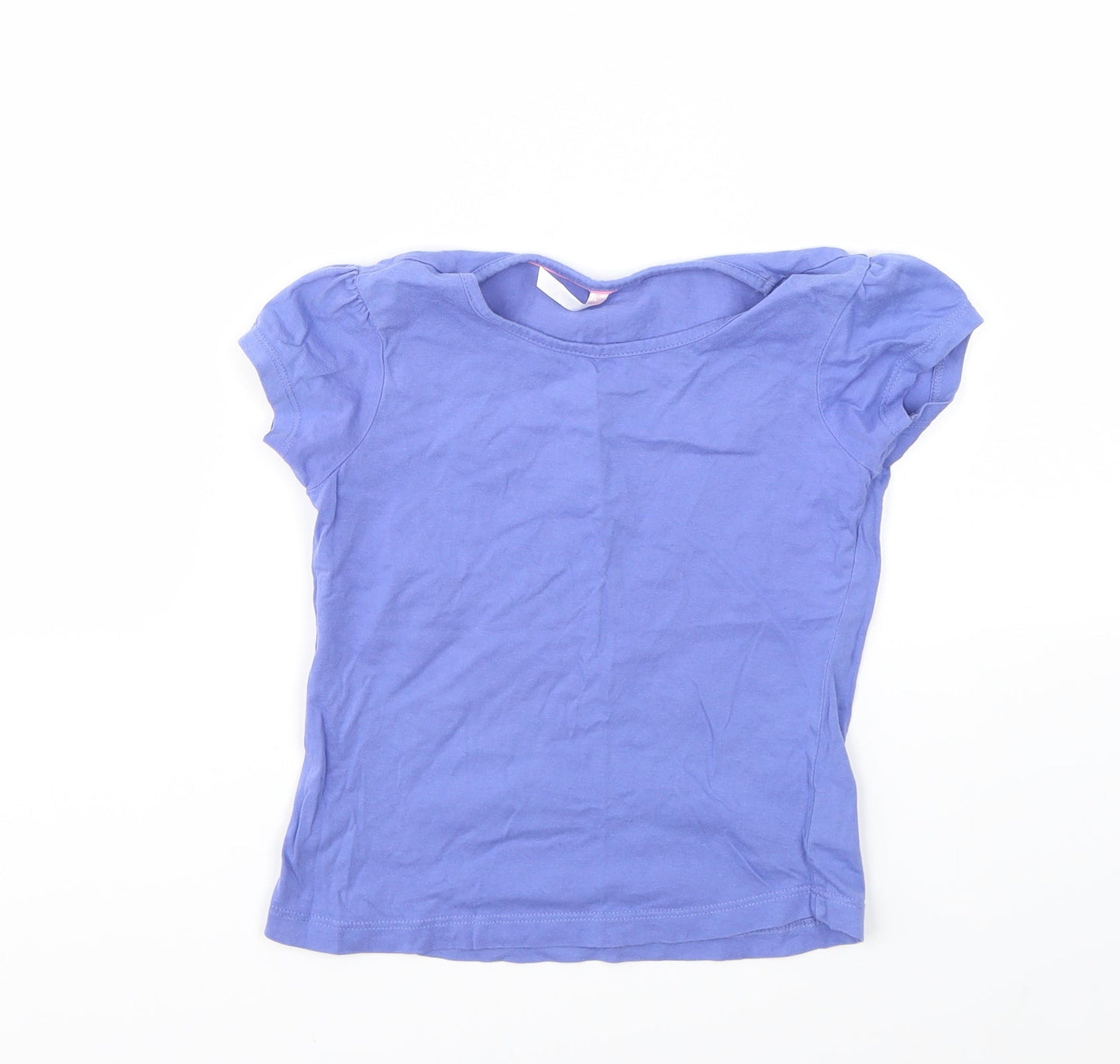 M Girls Pink   Basic T-Shirt Size 5-6 Years