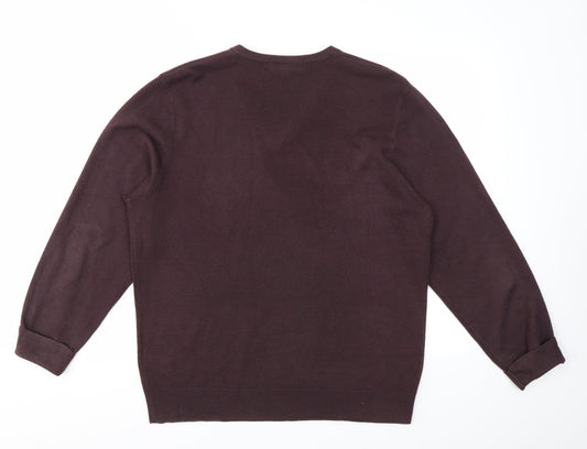 M&S Womens Purple   Pullover Jumper Size L