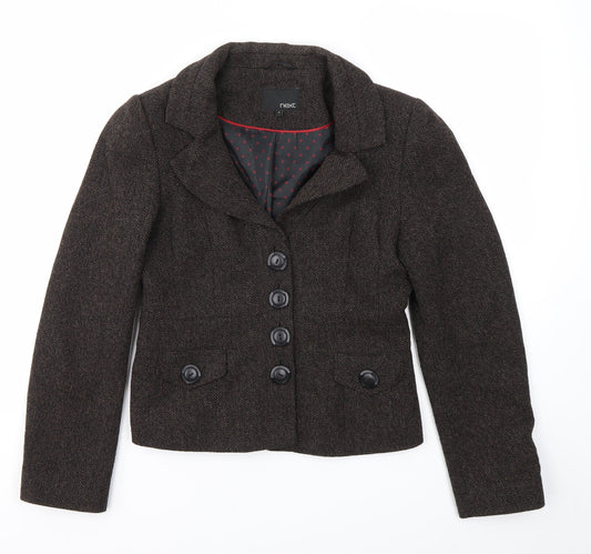 NEXT Womens Brown   Jacket Blazer Size 12