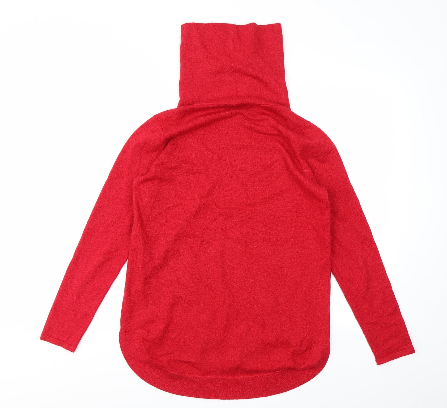 Evolution Womens Red   Pullover Jumper Size M