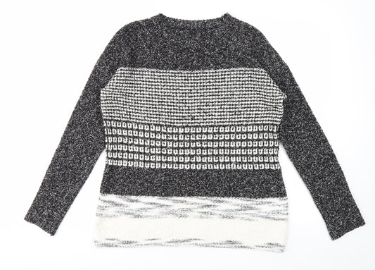 Matalan Womens Grey   Pullover Jumper Size S